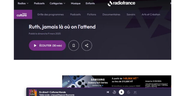 Conférences de carême sur France Culture et Fréquence Protestante