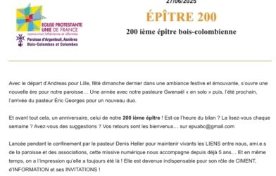Épître 200