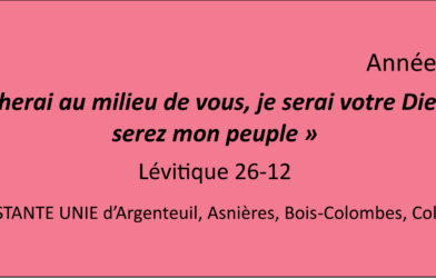 Verset de l&rsquo;année 2026