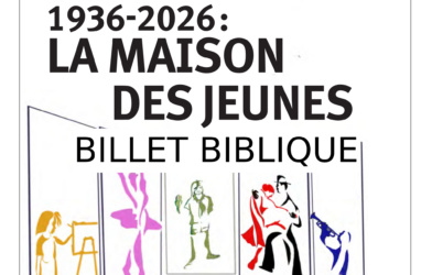 Ensemble N° 59 billet biblique: La maison des jeunes