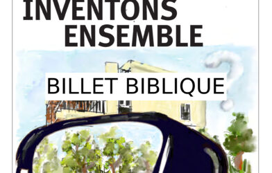 Ensemble N°61 Billet biblique Inventons ensemble