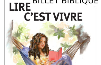 Ensemble N° 62 Billet biblique LIRE C&rsquo;EST VIVRE