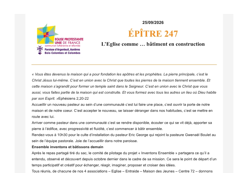 Epître 247