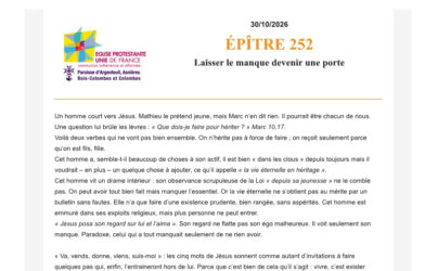 Epître 252